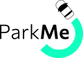 logo de parkme en oscuro