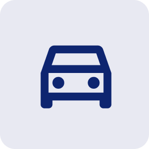 Blue car